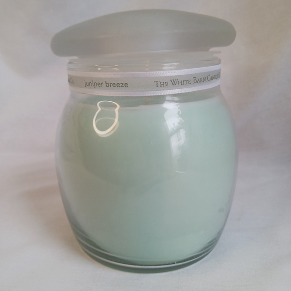JUNIPER BREEZE White Barn Real Essence 15oz 1 Wick Candle - Picture 1 of 3